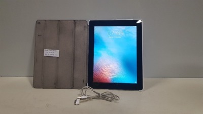 1 X APPLE IPAD 16 GB WITH CASE & CHARGE CABLE