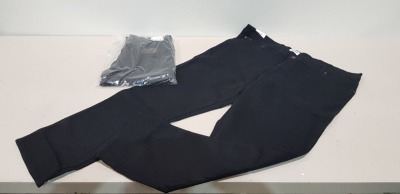 11 X BRAND NEW TEXAS WRANGLER AUTHENTIC STRAIGHT JEANS IN VARIOUS SIZES AND COLOUR IN BLACK/NAVY - IN 1 TRAY