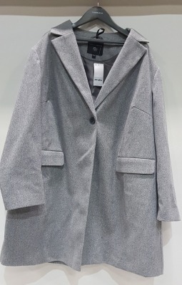 5 X BRAND NEW DOROTHY PERKINS GREY BELT WRAP COAT - ALL IN SIZE UK 22