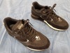 1 X PAIR LOUIS VUITTON BLACK TRAINERS SIZE 6 - PLEASE NOTE ITEMS PRE OWNED NOT NEW