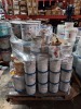 FULL PALLET OF APPROX 60 X MIXED PAINTS , SIKAGARD 850 PRIMER,IN VARIOUS SIZES (PLEASE NOTE STOCK DATE EXPIRED)