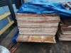 70 X WOODEN BOARDS SIZE 8FT X 4FT ON ONE PALLET