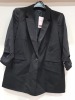 7 X BRAND NEW MISS SELFRIDGE BLACK BLAZERS SIZE UK 14C RRP-£35.00PP TOTAL RRP-£245.00