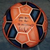 NIKE ORDEM THE FA CUP OFFICIAL MATCH BALL WITH NUMEROUS UNKNOWN SIGNATURES (SEE IMAGES) CONGRATULATING SAIDO & SIMILAR. ONE READS IT WAS ONLY GATESHEAD YOU KNOW ! - 3