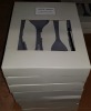 8 X BRAND NEW JACK WILLS 5 PC KITCHEN SETS IE. 4 X COOKING UTENSILS - FISH SLICE, LADLE, TONGUES & WIDE SPOON WITH 1 X CHOPPING BOARD - IN A WINDOW BOX - 2