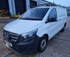 WHITE MERCEDES-BENZ VITO 111 CDI (DIESEL) PANEL VAN 1598CC REG NO: KP67 MUA FIRST REGISTERED 06/10/2017 1 KEY, WITH V5, MOT UNTIL 10/07/2023 MILEAGE: 104,977 - 2