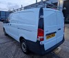 WHITE MERCEDES-BENZ VITO 111 CDI (DIESEL) PANEL VAN 1598CC REG NO: KP67 MUA FIRST REGISTERED 06/10/2017 1 KEY, WITH V5, MOT UNTIL 10/07/2023 MILEAGE: 104,977 - 4