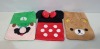 500 X BRAND NEW CHARACTER PLUSH BAGS FOR IPADS/BOOKS ETC IN 1 BOX 20 CM X 15 CM