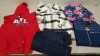 25 PIECE BRAND NEW CLOTHING LOT CONTAINING RIVER ISLAND CARDIGANS - DIVIDED KNITWEAR - MP BRALETTE - NFL TEAM APPAREL SWEATSHIRTS - MONSOON JUMPER AND SUPERDRY SKIN JEANS ETC . ALL IN VARIOUS SIZES