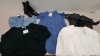 25 PIECE BRAND NEW CLOTHING LOT CONTAINING TED BAKER BODYSUIT - COS TURTLE NECK JUMPER - CAPSULE JUMPER - BOOHOO HIGH-WAIST JEANS - BO+TEE GYM TOP AND LEGGINGS - PRIMARK HEELS - LUISA RICCI KNITTED CARDIGAN, ETC - ALL IN VARIOUS SIZES - IN 1 TRAY (NOT INC