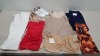 25 PIECE BRAND NEW CLOTHING LOT CONTAINING TOMMY HILFIGER JEANS - RUTH LANGSFORD TRAINERS - WEDNESDAYS GIRL CROP TOP - MAMA:LICIOUS DRESS - PIMKIE COLLECTION BODYSUIT DRESS - ETC - ALL IN VARIOUS SIZES - IN 1 TRAY (NOT INCLUDED)