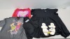 25 PIECE BRAND NEW CLOTHING LOT CONTAINING BOOHOO OVERSIZED T-SHIRT - LACE & BEADS AMAYA SKIRT - PRIMARK SLIP ON SHOES - M&S SHAPING BRIEFS - BOOHOO BLACK MIDI DRESS - PACKS OF 5 SOCKS - ZARA STRAPPED DRESS - ETC - ALL IN VARIOUS SIZES - IN 1 TRAY (NOT I