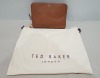 1 X TED BAKER KNOMO LONDON DOCUMENT BAG (GENUINE LEATHER) RRP £279.00