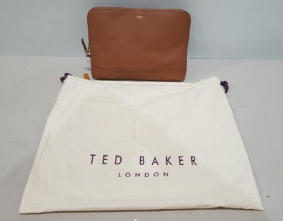 1 X TED BAKER KNOMO LONDON DOCUMENT BAG (GENUINE LEATHER) RRP £279.00