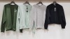 12 X BRAND NEW MIXED SWEATSHIRTS TO INCLUDE EXPLOSIVE APE, NASTY GAL, CELIO, WEEKDAY, NEW BALANCE AND NIKE ETC.