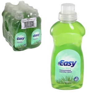 88 X BRAND NEW EASY 750ML BOTTLES OF ALOE VERA CONCENTRATED LAUNDY LIQUID (IN 11 PACKS OF 8)