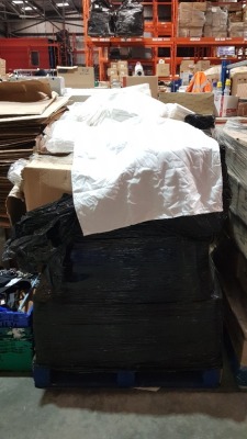 FULL PALLET OF BRAND NEW PILLOW CASES IN WHITE SIZE 70X65CM