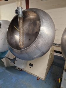 *** PLEASE NOTE THIS ASSET IS LOCATED IN BIRKENHEAD *** TOURELL STAINLESS STEEL ROTATING COATING DRUM (REMOVAL REQUIRED FROM BIRKENHEAD BY 24TH FEBRUARY 2023)