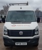 WHITE VOLKSWAGEN CRAFTER CR35 TDI DIESEL PANEL VAN 1968CC REG NUMBER : MF66GAU MILEAGE: 62,774 VIN NUMBER : WV1ZZZ2EZG6043391 FIRST REGISTERED 1/9/2016 HAS KEY V5 MOT UNTIL 3/3/2023 - 6