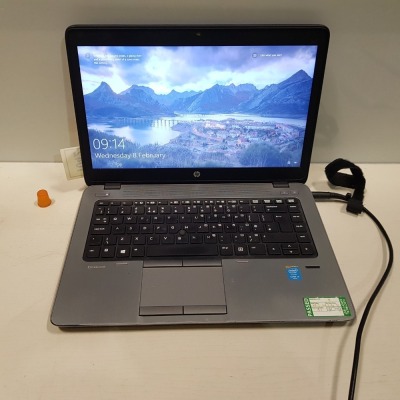 1 X HP ELITEBOOK 840 I5-5300 2.3 8GB 250SDC WINDOWS 10 (WITH CHARGER)