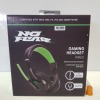 18 X NO FEAR GAMING HEADSET WIRED WITH BASS BOOSTED SPEAKER, CUSHIONED HEAD AND EAR PADS. 1.4M ANALOGUE CABLE LENGTH, 360 DEGREE SOUND ABSORPTION