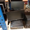 6 PIECE COMPUTER LOT CONTAINING 3 X HP COMPAQ ELITE 8300 PC SYSTEM I5 3.2, 8GB 128GB SSD WINDOWS 10 AND 3 X HANS-G HE196