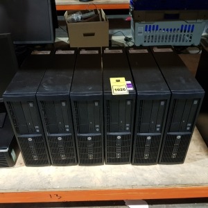 6 X HP COMPAQ PRO 4300, I3-3220 3.3, 8GB, 500GB WINDOWS 10