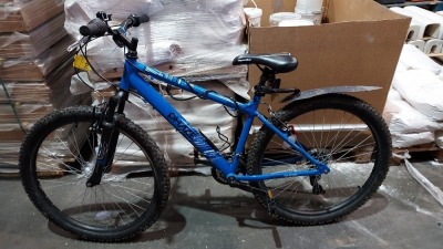 1 X PHAZE APOLLO MOUNTAIN BIKE 42 CM WITH SHIMANO REVOSHIFT GEAR CHANGE