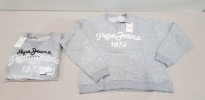 16 X PEPE JEANS NANETE JUMPERS IN VARIOUS SIZES TO INCLUDE XS-S-M-L-XL
