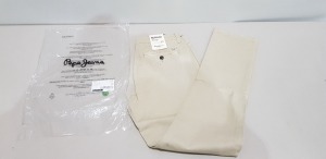 24 X BRAND NEW PEPE JEANS SLOANE CHINOS - ALL IN VARIOUS SIZES TO INCLUDE W30-L32 / W28-L32 / W32-L32 ETC
