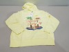 15 X BRAND NEW KIDS PEPE JEANS CHASE HOODIES IN YELLOW VARIOUS SIZES TO INCLUDE AGE 6-16 YEARS