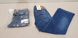 9 X BRAND NEW PEPE JEANS KICKI WORKER JEANS - ALL IN VARIOUS SIZES RANGING FROM AGE 8 TO AGE 16