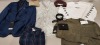 25 X BRAND NEW MIXED CLOTHING LOT CONTAINING PULL & BEAR CHECKERED SHIRT - WEEKDAY TUCKER CHECKERED TROUSERS - ADIDAS CREW NECK JUMPER - JEFF BANKS TAILORED FIT SHIRT - BOOHOO MAN T-SHIRT - RIVER ISLAND CHECKERED TROUSERS - ETC - ALL IN VARIOUS SIZES AND