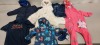 25 X BRAND NEW MIXED CLOTHING LOT CONTAINING JACK AND JONES T-SHIRTS - RIVER ISLAND COAT - TIMBERLAND JUMPER - HYPE JUMPER AND JOGGERS ETC - ALL KIDS SIZES