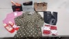 25 X BRAND NEW MIXED CLOTHING LOT CONTAINING TED BAKER LEOPARD PRINT BAG - 2X MISSPAP HIGH HEELS - MISS GUIDED BIKINI BOTTOMS AND TOP - BOO HOO DENIM JEANS- UGG JUMPER - VALERE MILANO DENIM JEANS - MISS GUIDED DRESS - MISS GUIDED MINI DRESS ETC - ALL IN V