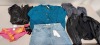 25 X BRAND NEW MIXED CLOTHING LOT CONTAINING- TOPSHOP FAUX LEATHER JACKET - MISSGUIDED JUMPER - ZARA SHIRT - MISSGUIDED JOGGERS- TOM TAILOR DENIM SHORTS - SIMPLY BE KNITTED CARDIGAN ETC - ALL IN VARIOUS SIZES