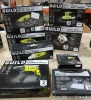 8 PIECE BRAND NEW MIXED GUILD TOOL LOT CONTAINING 1 X 130W 218 PIECE ROTARY TOOL KIT, 1 X 850W BELT SANDER, 1 X 1200W 160MM CIRCULAR SAW, 200W SHEET SANDER, 1 X 750W 115MM ANGLE GRINDER, 1 X 750W HAMMER DRILL, 1 X 3.6V LI-ION SCREWDRIVER AND 1 X 3 IN 1 ST