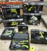 8 PIECE BRAND NEW MIXED GUILD TOOL LOT CONTAINING 1 X 900W 82MM PLANER, 1 X 1400W 185MM CIRCULAR SAW, 1 X 850W BELT SANDER, 1 X 750W HAMMER DRILL, 1 X 18V LI-ION HAMMER DRILL, 1 X 3.6V LI-ION SCREWDRIVER, 1 X NAIL AND STAPLE GUN AND 1 X TOOL KIT SET WITH