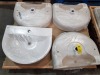 4 X NEW CONCEPT ARC 60CM BASINS 1TH