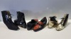 21 X BRAND NEW MIXED SHOE LOT CONTAINING - 9 X BRAZIL BLACK PATENT HEELED BOOTS SIZE 35 - 36 - 38 - 39 - 42 - RRP-£59.95 - 4X BELGIUM ZACCHO LOAFERS IN SIZES 37 - 38 - 40 - 41- RRP-£39.95 8X SWEDEN ZACCHO BOOTS IN SIZES - 37 - 38 - 39 - 41 - RRP£-39.95