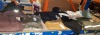 14 X PIECE MIXED BRAND NEW DESIGNER CLOTHING LOT CONTAINING - TED BAKER V NECK SWEATER IN TED BAKER SIZE 3 - NIKE CARGO KHAKI FULL TRACKSUIT SIZE XL - ADIDAS 1/4 ZIP LINEAR JUMPER SIZE XL - LYLE AND SCOTT LONGSLEEVE POLO SIZE XS - THE NORTH FACE LONG SLE