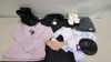 25 X BRAND NEW MIXED CLOTHING LOT CONTAINING-MOON BOOTS - TRUFFLE COLLECTION SHOES - OTHER STORIES BLOUSE - MISSGUIDED BODYSUIT - RAINS OVERCOAT - BRAVE SOUL KNITTED CARDIGAN - -ETC IN VARIOUS SIZES