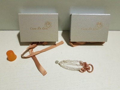 125 X BRAND NEW AVON CASA DE ROSA CELESTIA BRACELET - ALL INDIVIDUALY BOXED/PACKAGED