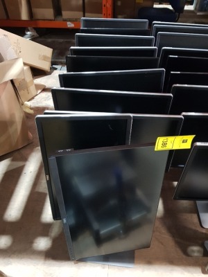 10 X DELL 360 MONITORS - MODEL NUMBER- P2418D - AND P2414HB