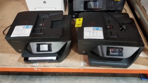 2 X HP OFFICE JET PRO 6960 -PRINT- FAX -SCAN- COPY- WEB