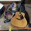 2 X PIECE MIXED LOT CONTAINING 1X YAMAHA GUITAR 1X DYSON PNEUMATIC HOOVER