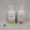 460 X BRAND NEW V-STOP 75% SANITISING GEL IN 500ML DISPENSER BOTTLES - EXP DATE FEBRUARY 2024 - IN 23 CARTONS