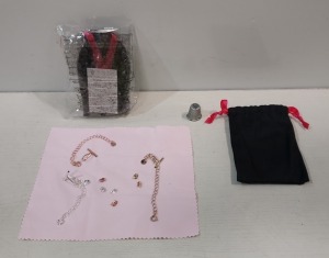 120+ BRAND NEW AVON CICILIA JEWELLERY ESSENTIAL COSMETIC JEWELLERY KITS EACH CONTANINIG 3 X PAIRS OF BUTTERFLY CLOSURES, 3 X BROOCH CONVERTORS, 3 X DETACHABLE EXTENDER CHAINS, 1 X CLEANING CLOTH (IN 1 BOX)