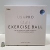 24 X BRAND NEW USA PRO EXERCISE BALL SIZE 65CM WITH PUMP INCLUDED - IN 2 BOXES