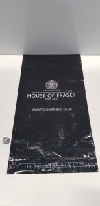 9000 X BRAND NEW HOUSE OF FRASER SELF SEAL BAGS IN 9 BOXES - 45 CM X 24 CM